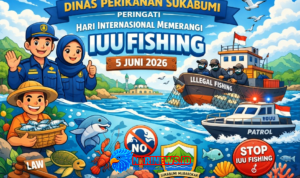 Dinas Perikanan Sukabumi Peringati Hari Internasional Memerangi IUU Fishing 5 Juni 2026
