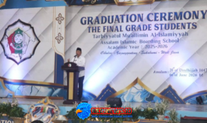 Wisuda Santri Assalam Putra Generasi Averouz Siap Majukan Sukabumi Mubarokah