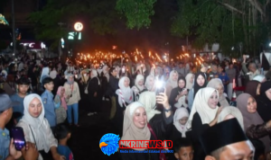 Ketua DPRD Sukabumi Hadiri Pawai Obor Sambut Tahun Baru Islam 1448 Hijriah
